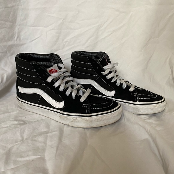 Vans Shoes Hightops Black Poshmark